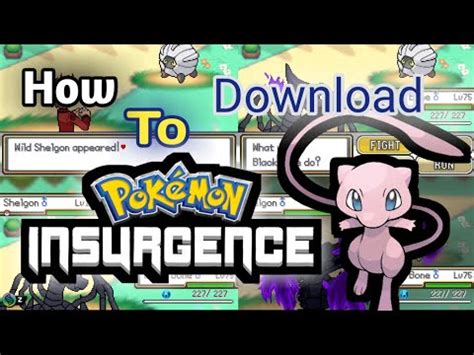 how to open pokemon insurgence.